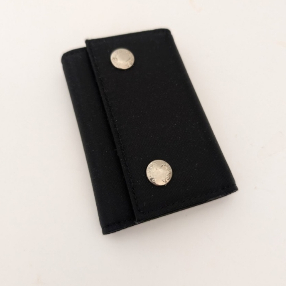 Prada Key/Card Case Leather/Nylon Italy
